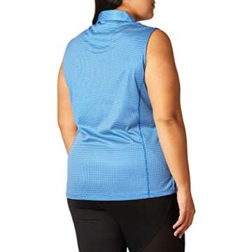 PGA TOUR Women's Airflux Sleeveless Golf Polo Shirt: Breathable Comfort Meets Performance