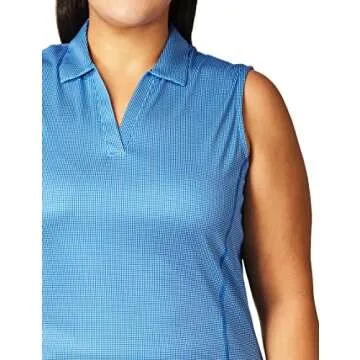 PGA TOUR Women's Airflux Sleeveless Golf Polo Shirt
