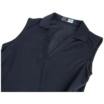 PGA TOUR Women's Airflux Sleeveless Golf Polo Shirt