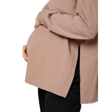 Stylish MakeMeChic Women's Maternity T-Shirt for Comfort
