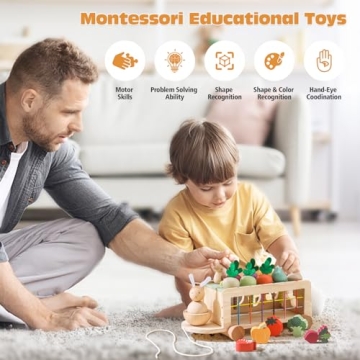 OESSUF Montessori Educational Wooden Toys for Kids