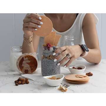 AMORANTO SNACKS - Amaranth Wafers Pack Mix - Mexican Healthy Snack Vegan Sugar Free and Low Calorie Obleas. (12 Pack)