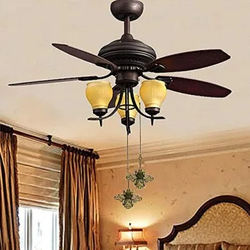 Hyamass Vintage Queen Bee Pendant Ceiling Fan Pulls