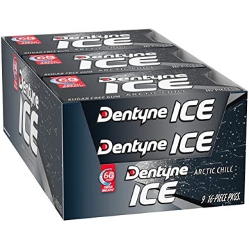 Dentyne Ice Arctic Chill Gum - Sugar Free Refreshing Packs