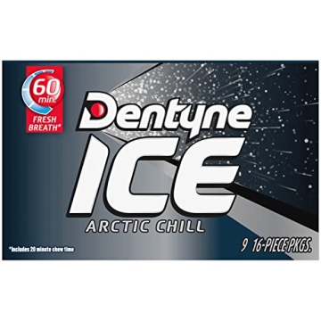Dentyne Ice Arctic Chill Gum - Sugar Free Refreshing Packs