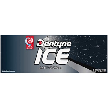 Dentyne Ice Arctic Chill Gum - Sugar Free Refreshing Packs