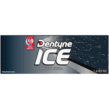 Dentyne Ice Arctic Chill Gum - Sugar Free Refreshing Packs