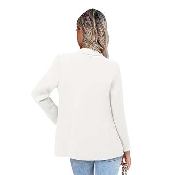 Stylish CRAZY GRID Women's Casual Blazer Jacket for Every Occasion