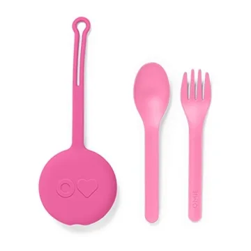 Omie OmieBox Kids Utensils Set - Fun, Safe Dining Tools for Kids!