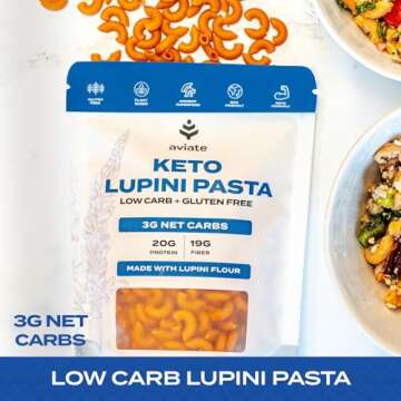 Aviate Keto Pasta Elbows - Low Carb & High Protein