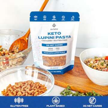 Aviate Keto Pasta Elbows - Low Carb & High Protein
