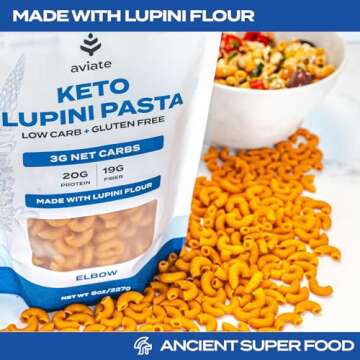 Aviate Keto Pasta Elbows - Low Carb & High Protein