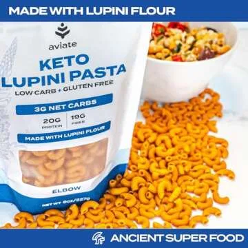 Aviate Keto Pasta Elbows - Low Carb & High Protein