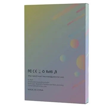 Compact FUNTOUCH Travel Makeup Mirror with Bright LEDs