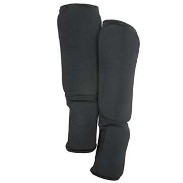 ProForce Combination Cloth Shin / Instep Guards - Comfortable Protection for Athletes