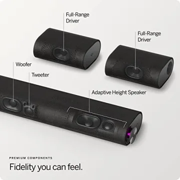 VIZIO 5.1.2 Elevate Sound Bar - Dolby Atmos & Subwoofer