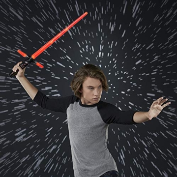 Kylo Ren Electronic Lightsaber with Sounds and Training Videos