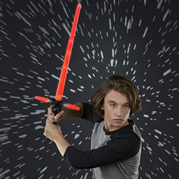 Kylo Ren Electronic Lightsaber with Sounds and Training Videos