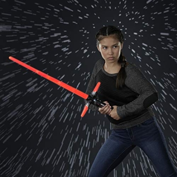 Kylo Ren Electronic Lightsaber with Sounds and Training Videos