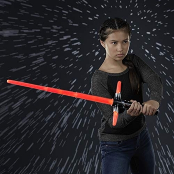 Kylo Ren Electronic Lightsaber with Sounds and Training Videos
