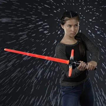 Kylo Ren Electronic Lightsaber with Sounds and Training Videos