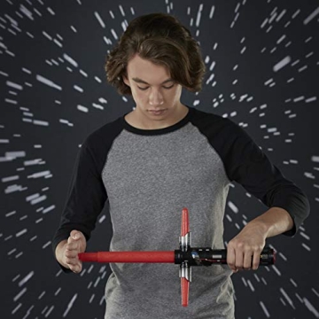 Kylo Ren Electronic Lightsaber with Sounds and Training Videos