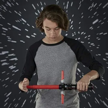 Kylo Ren Electronic Lightsaber with Sounds and Training Videos
