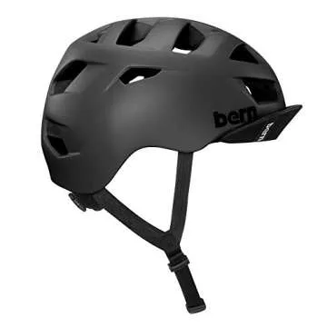 Bern Allston Adult Bike Helmet - Low Profile Comfortable Ventilated Urban Commuter Urban Cycling Hel...