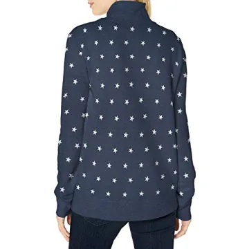 Cozy Women's Fleece Quarter-Zip Pullover for Colder Days