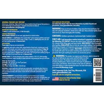 Gf Gel Topcoat Satin Pint- General Finishes,Topcoat Satin,Pint