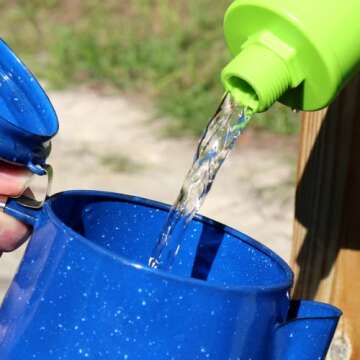 CLEAR2O® RV AND MARINE INLINE WATER FILTER - Ideal for RV and Marine Use, Reduces Odors, Bad Taste, Chlorine with One Micron Solid Carbon Block, (Green) - CRV2006