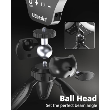 UBeesize 10 Inch Selfie Ring Light for Creators and Influencers