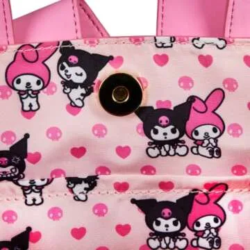 Loungefly My Melody Kuromi Double Sided Bag