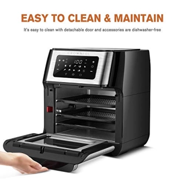 Crownful Air Fryer Oven 10.6 Quart with Digital Control