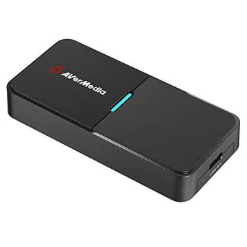 AVerMedia BU113 Live Streamer Cap 4K HDMI DSLR Video Capture Card for Content Creation - Capture and...