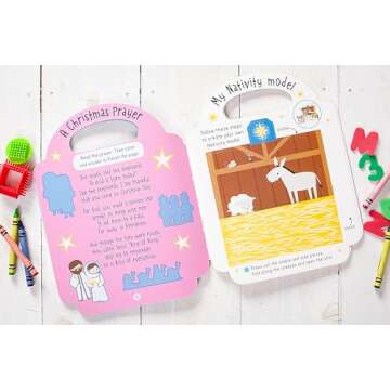 The Story of Christmas Activity Book for Kids Fun