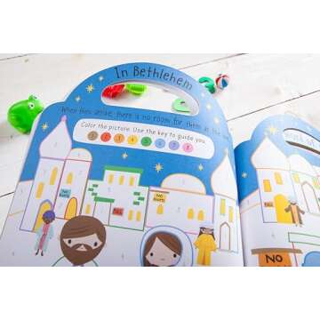 The Story of Christmas Activity Book for Kids Fun
