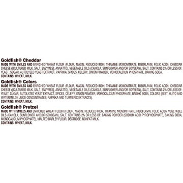 Goldfish Crackers Variety Pack - Cheddar, Colors, Pretzels