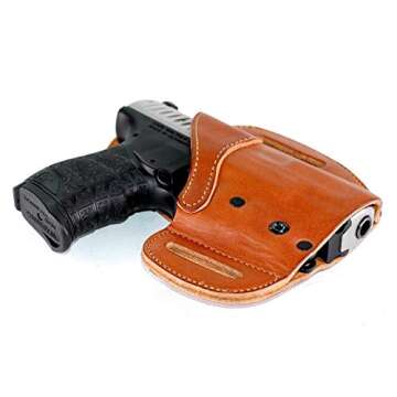 Urban Carry Lock Leather Hybrid OWB Holster for Comfort and Security