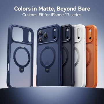 Premium CASEKOO 360° Rotating Magnetic Case for iPhone 17 Pro Max - Blue