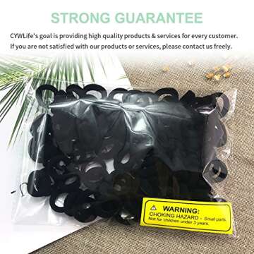 CYWLIFE Tiny Hair Ties Bands for Baby Girls Women Thin & Fine Hair, 100 PCS Black, 7MM No Crease Ponytail Holders Hair Elastics, No Hurt Durable Soft Rubber Bands for Kids Men