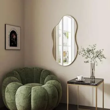 SHYFOY Irregular Wall Mirror Decorative for Elegant Spaces