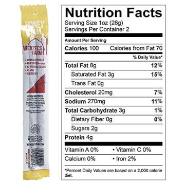 Wenzel’s Farm Variety Snack Sticks │Supports Active Lifestyles │ Flavorful, Natural Smoked │...