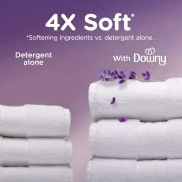 Downy Ultra Soft Fabric Softener Liquid, Calm, Lavender and Vanilla Bean, 56 fl oz, 83 Loads, Downy Fabric Softener, Laundry- Pack of 2