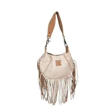 STS Ranchwear Cremello Nellie Fringe Bag - Stylish Off-White Handbag