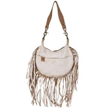 STS Ranchwear Creme Nellie Fringe Bag for Chic Style