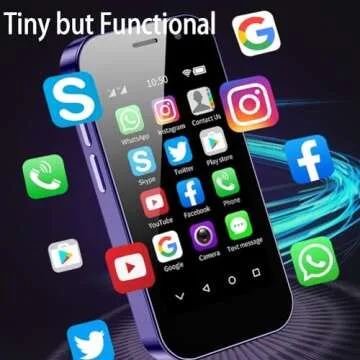 Unlocked 4G Mini Smartphone for Kids Fun and Functional