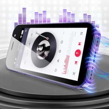 Mini 4G Smartphone Unlocked, 3.0 Inch Dual Sim Quad Core Mini Phone Premium Child Phone Small Smartphone Student Pocket Cellphone, 2+16GB (Pink)