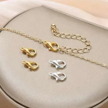 KOPOX 500PCS Jump Rings Set for Jewelry Making with Clasps