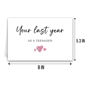 Funny 19th Birthday Card for Daughter - Qiliji